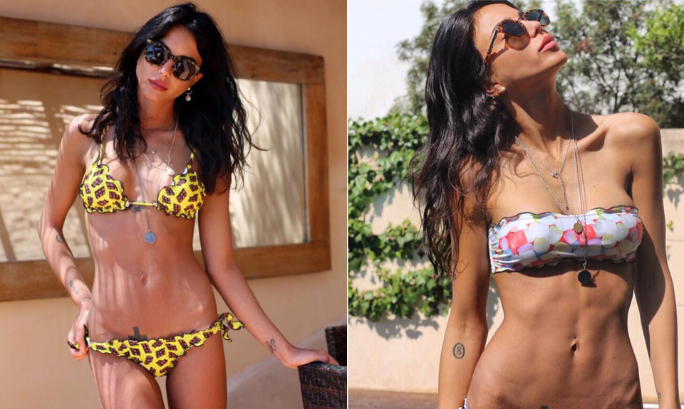 Chiara Biasi indossa “Junkfood”, la nuova capsule collection Bikini Lovers