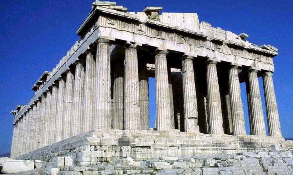 Il Partenone di Atene