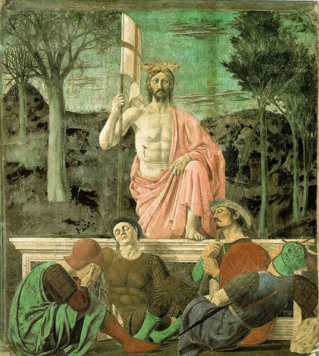 La Risurrezione di Cristo di Piero della Francesca