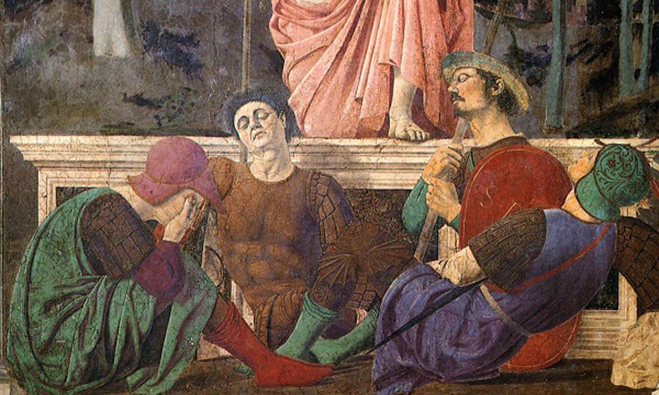 La Risurrezione di Cristo di Piero della Francesca