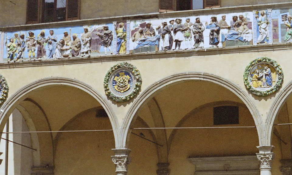 Le Opere di misericordia di Santi Buglioni