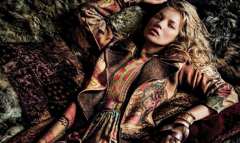 Kate Moss nuovo volto di Etro