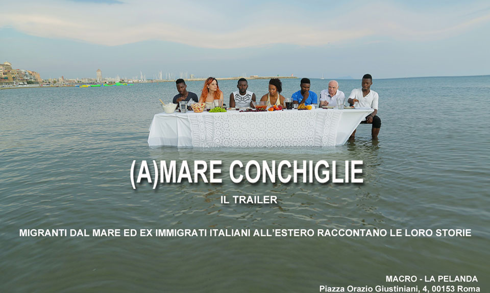 Oltre la Video Art: “(A)mare Conchiglie”, tra Performance e Documentario. Il suggestivo trailer è già in rete…