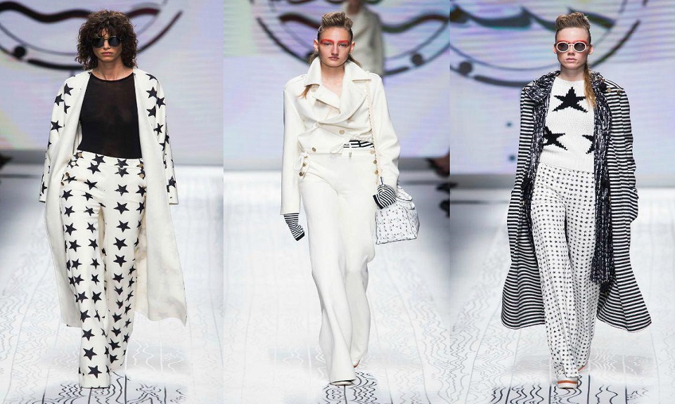 Max Mara P/E 2016: marinière è chic