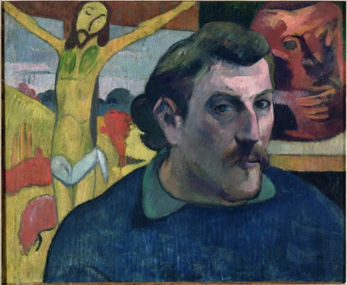 Autoportrait au Christ jaune Paul Gauguin (1848-1903)