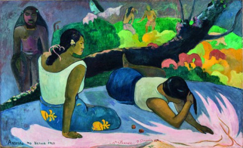 Gauguin Donne Sdraiate