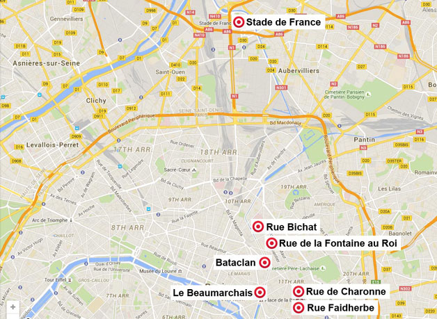 Cosa sappiamo degli attentati di Parigi?