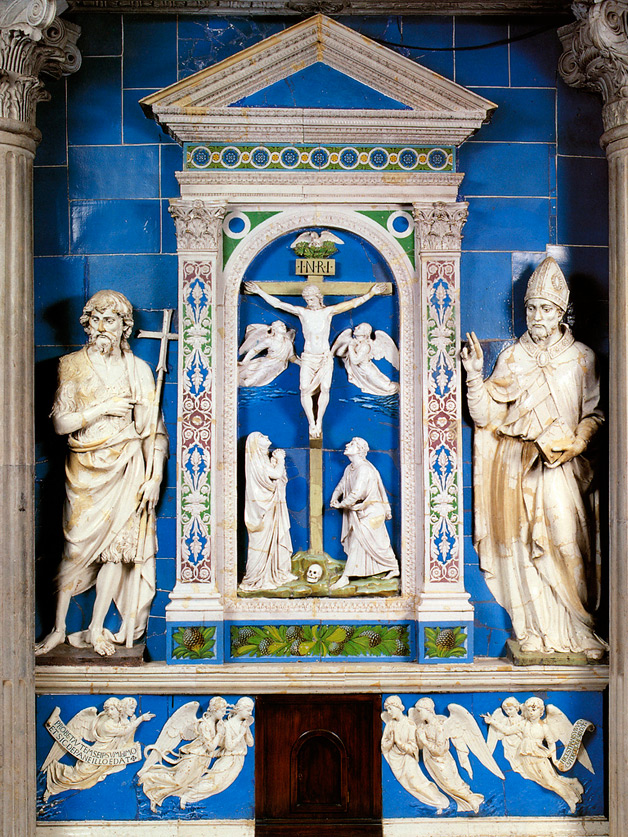 Ma Caino andrà in paradiso? Analisi della Crocifissione di Andrea della Robbia 