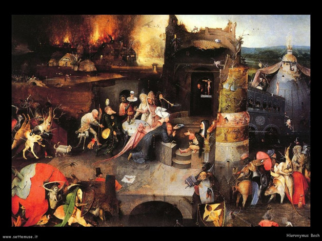 Leonardo Di Caprio, Papa Francesco e Hieronymus Bosch