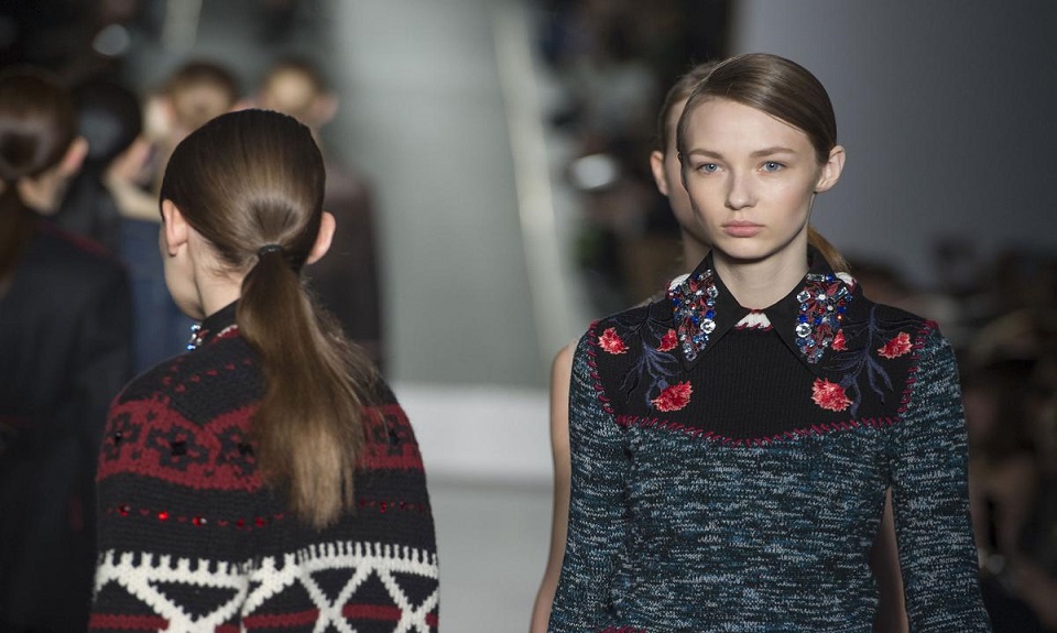 La cowgirl di Fay sfila alla Milano Fashion Week