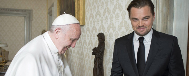 Leonardo Di Caprio, Papa Francesco e Hieronymus Bosch
