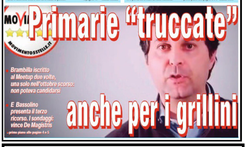 Le primarie in salsa 5 stelle