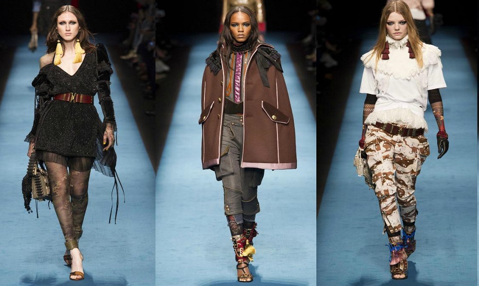 Dsquared2: sfila alla Milano Fashion Week il militare vittoriano