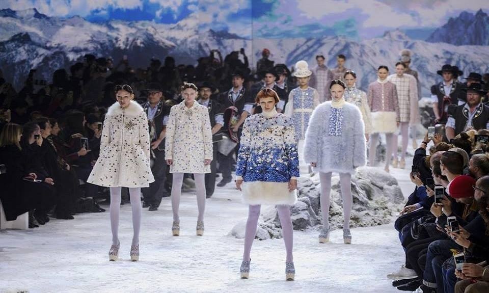 La regina delle nevi di Moncler Gamme Rouge