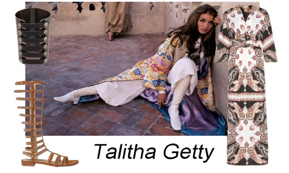LOOK OF THE DAY- TALITHA GETTY