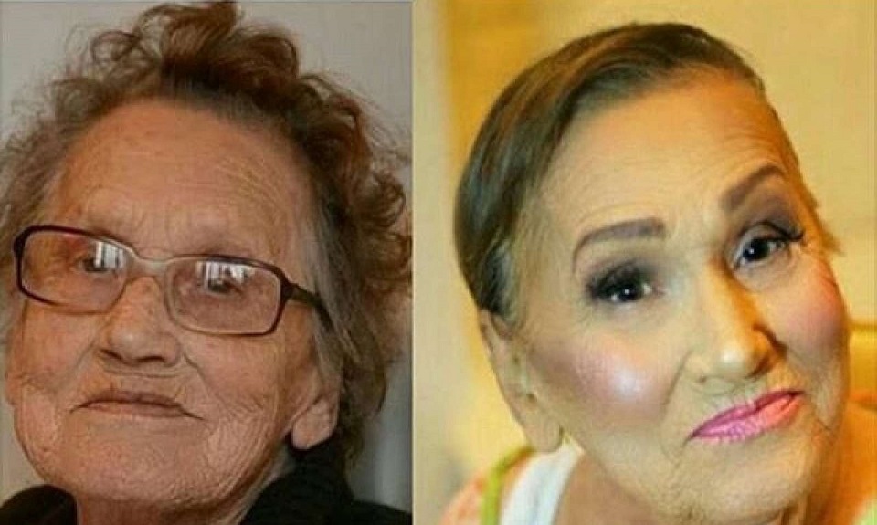 Glam-ma: ha ottant’anni, la regina del contouring