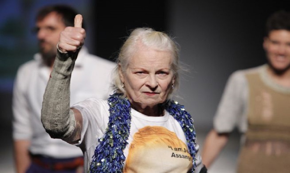 Milano Moda Uomo: Vivienne Westwood a favore di Assange