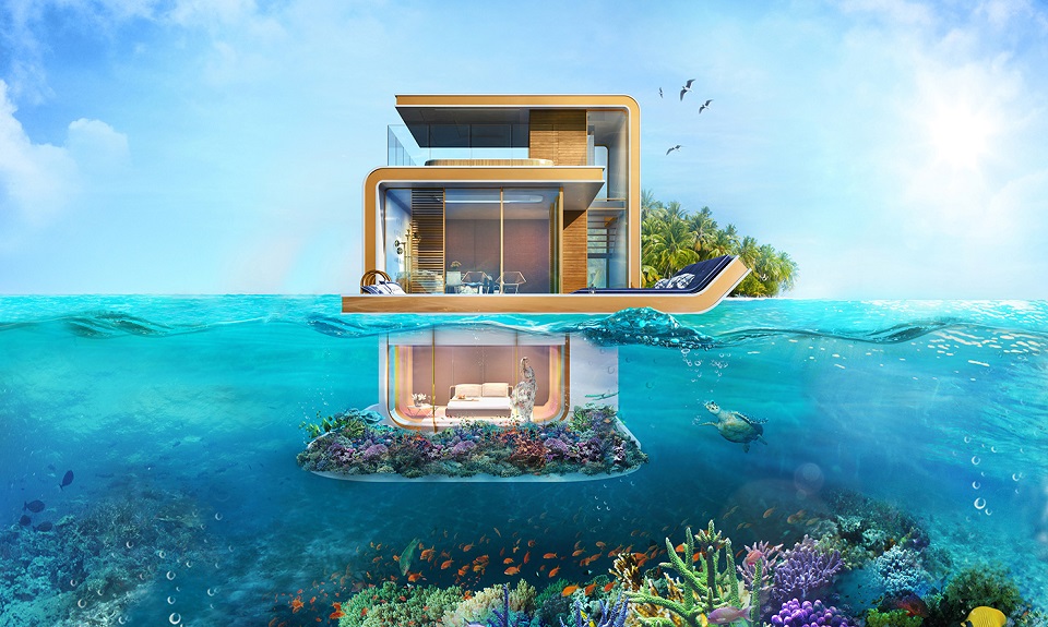 The Floating Seahorse: la casa galleggiante di Dubai