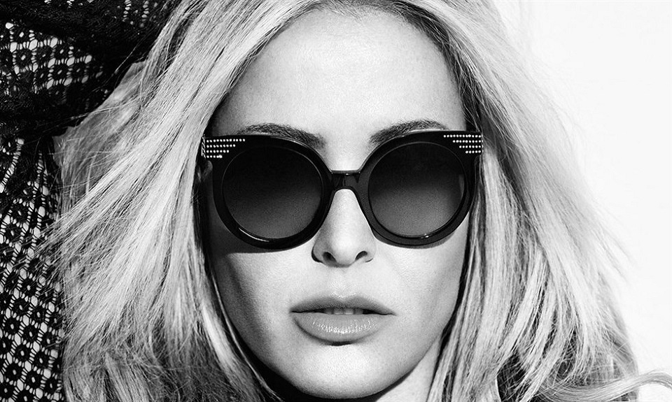 Anastacia. Grande successo con la collezione di occhiali firmata per Blumarine