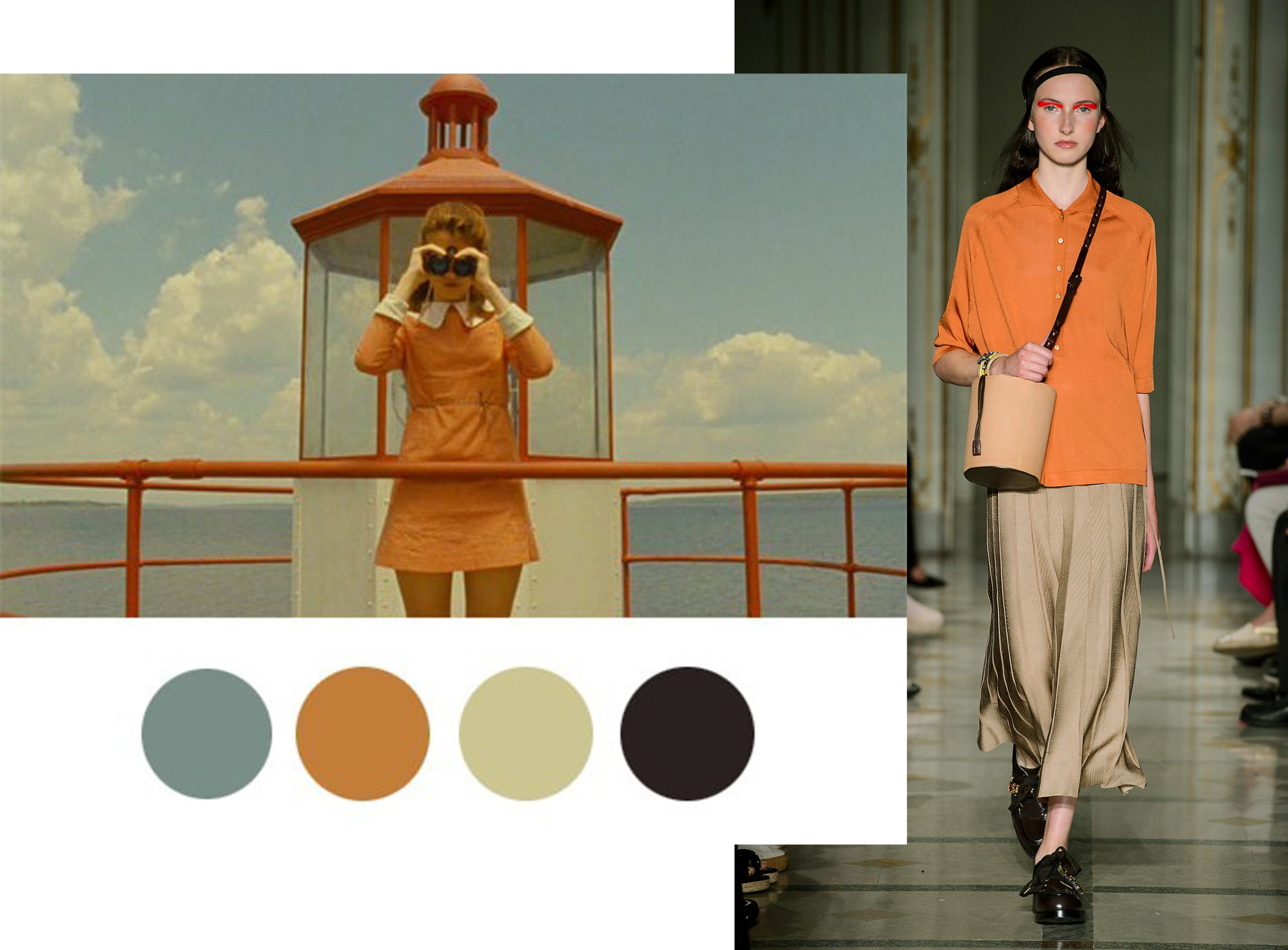 I colori di Wes Anderson nella collezione Cividini SS 2017