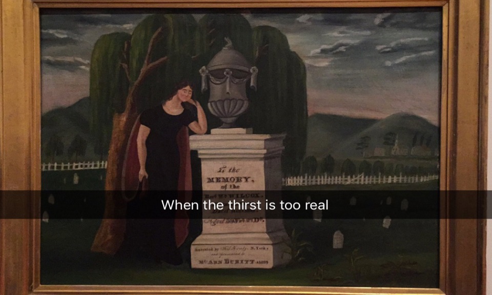 Museum Snapchats: la storia dell’arte corre sui social