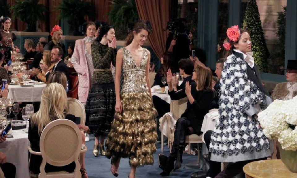 Sfila al Ritz Chanel Metiers d’Art 2017