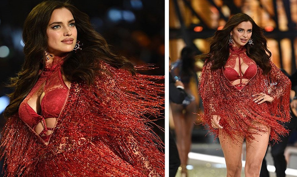 Irina Shayk incinta al Victoria’s Secret Fashion Show