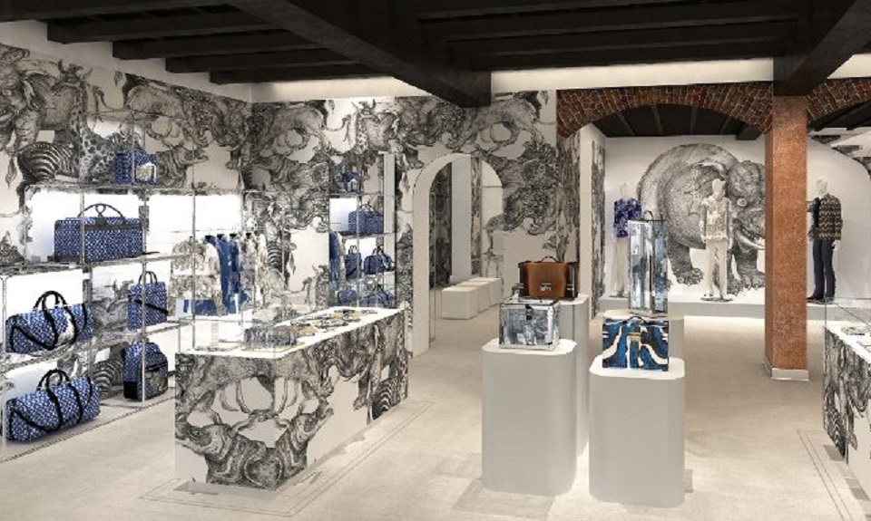 Il primo pop up store di Louis Vuitton