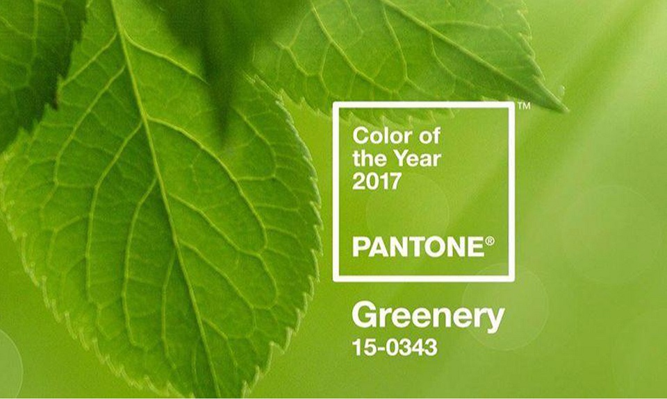 Greenery è il colore Pantone del 2017