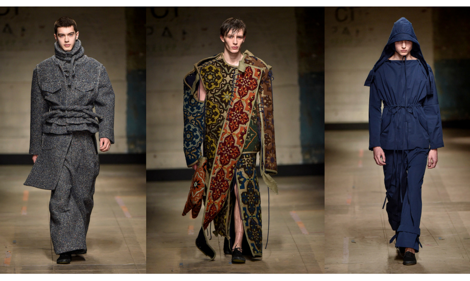 Craig Green porta militari e marinai in passerella alla London Fashion Week Men’s