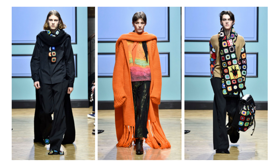 London Fashion Week: sfila la moda uomo calda e colorata di J. W. Anderson