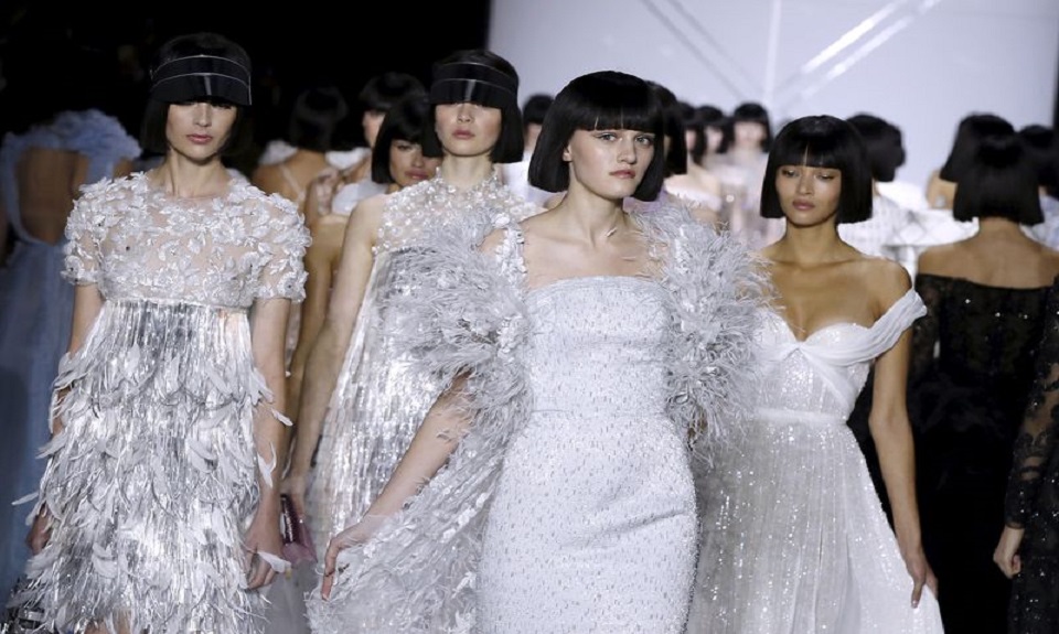 Suggestioni orientali in passerella da Ralph & Russo