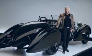 Ralph Lauren con la sua Count 1930 Mercedes-Benz SSK Trossi