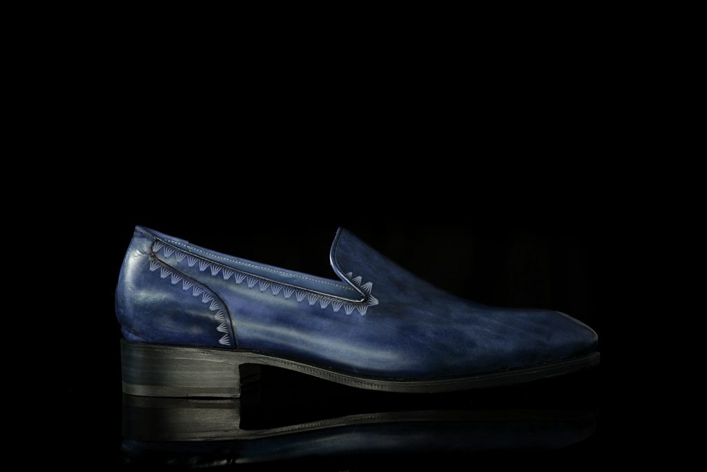 Fanga SS18_mod Giorgio-ricamo blu