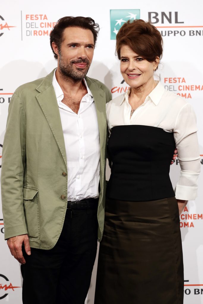 ROME, ITALY - OCTOBER 20: Nicolas Bedos and Fanny Ardant attend the photocall of the movie "La belle Epoque" during the 14th Rome Film Festival on October 20, 2019 in Rome, Italy. (Photo by Vittorio Zunino Celotto/Getty Images for RFF)