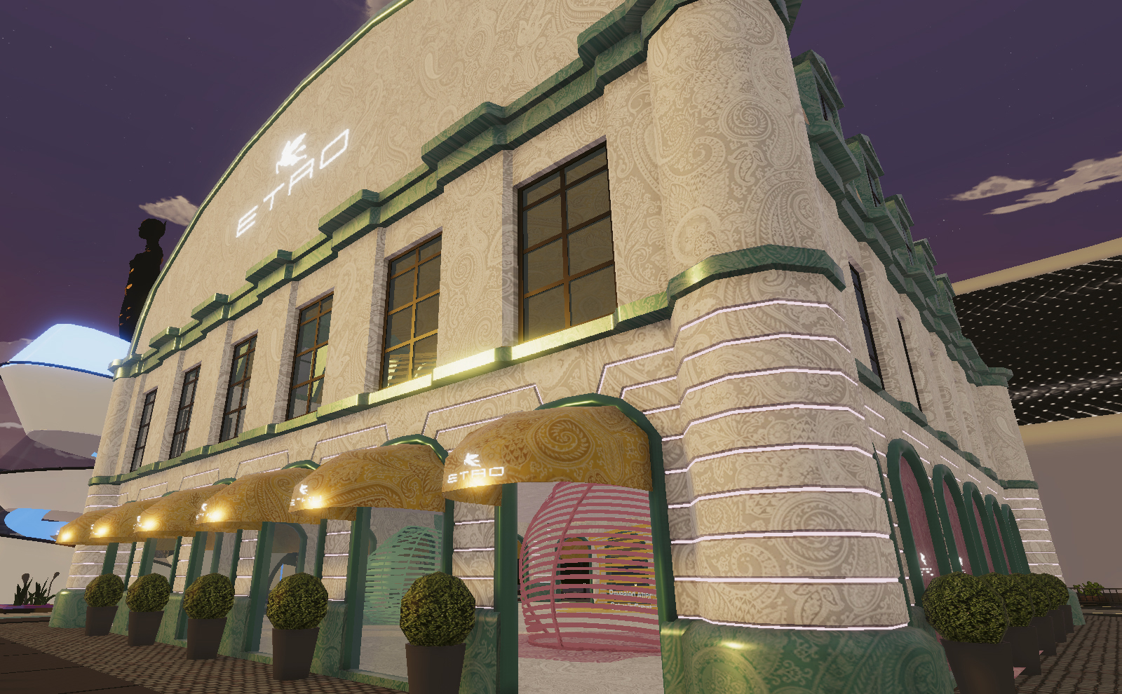 ETRO SFILA NEL METAVERSO CON LA COLLEZIONE LIQUID PAISLEY