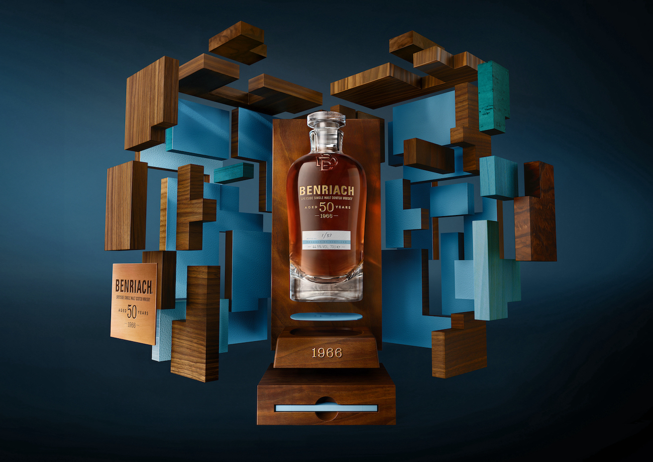 Benriach presenta Benriach 1966 Cask Aged 50 Years