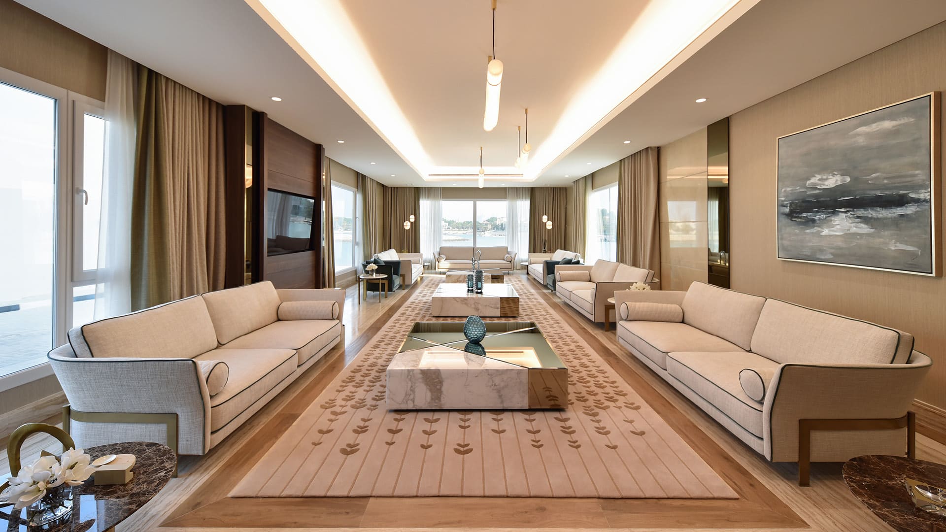 Opera Contemporary in una villa di lusso a Doha