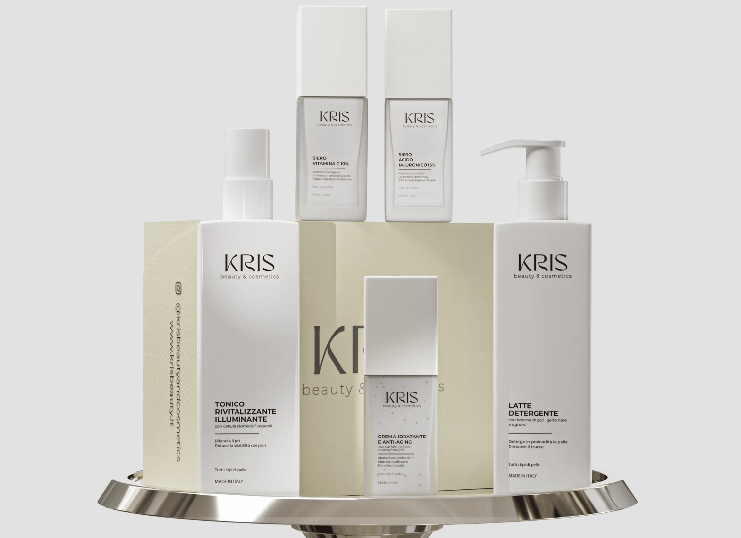 Kris Beauty & Cosmetics: la skincare minimal che guarda al futuro